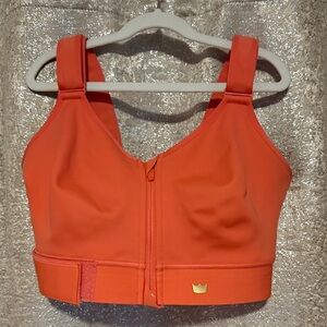 SHEFIT Flex Sports Bra Barbeline London Orange Coral Leopard Dragonfly 1Luxe